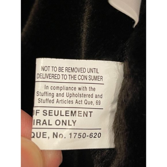 Utex Design Vintage 1980s Womens Long Hooded Coat with Faux Fur Lined Brown SZ L - Picture 12 of 15